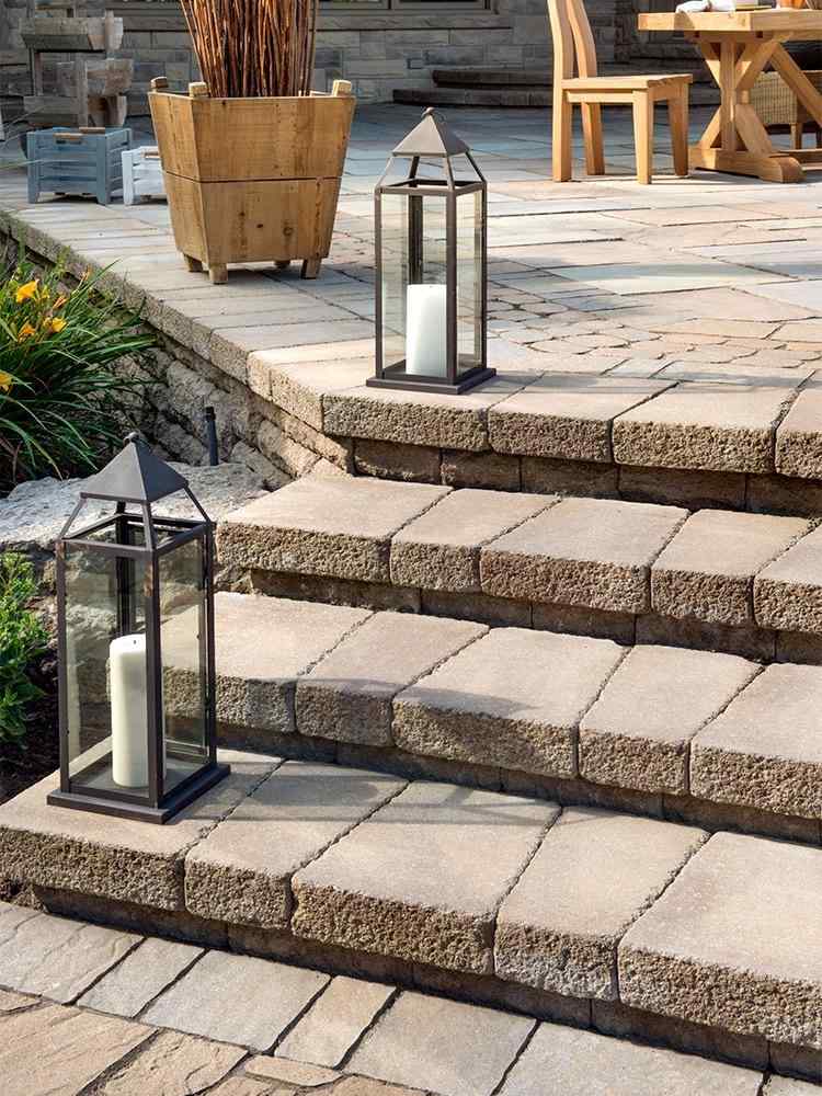 what to put in between pavers