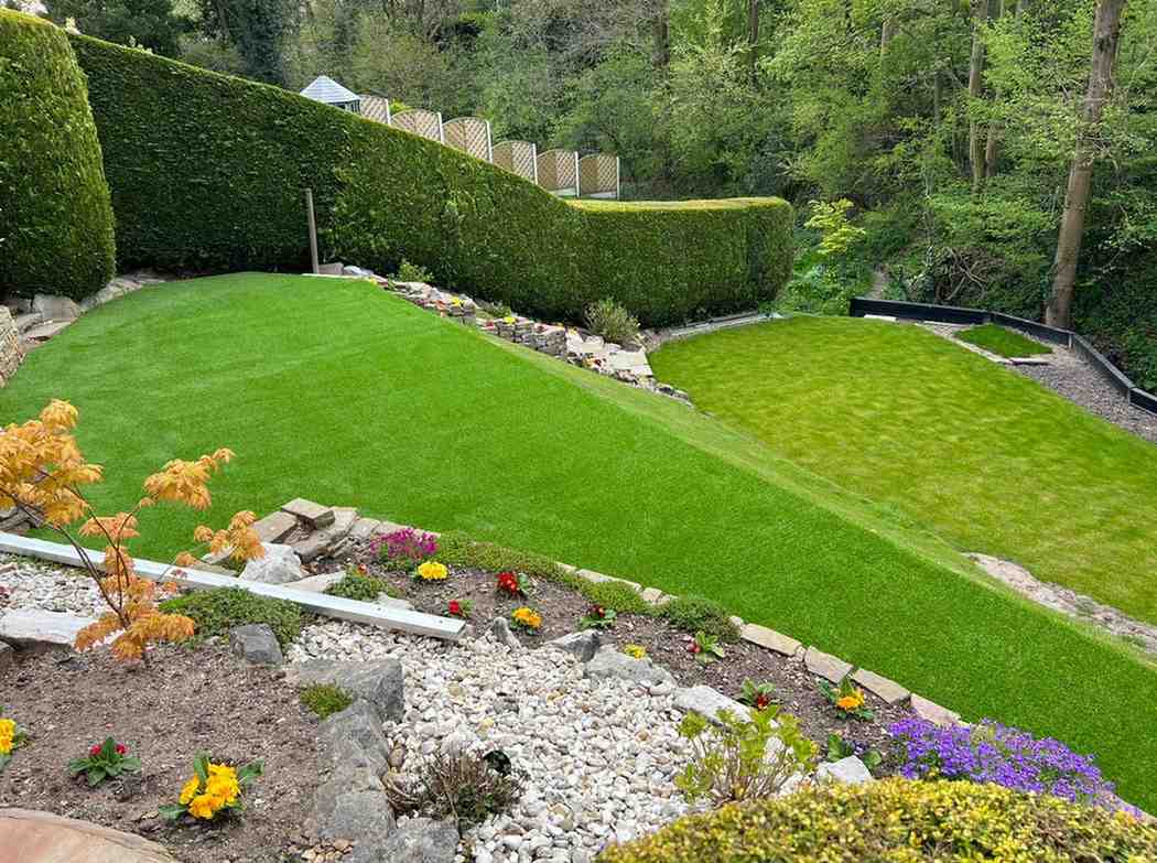 Artificial Turf on Slopes