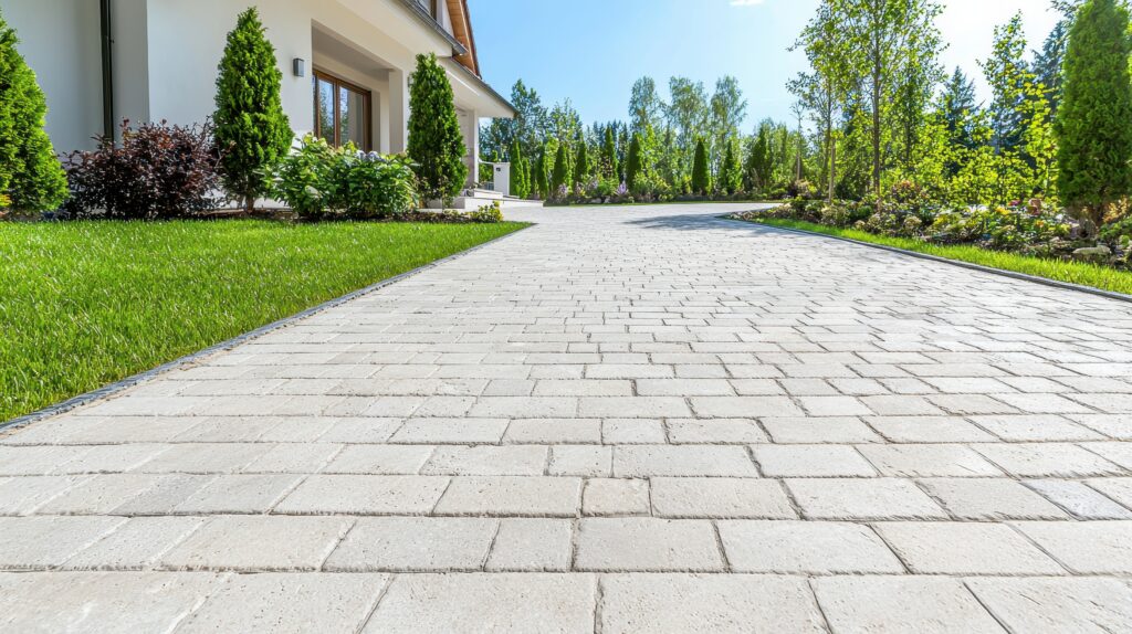 how to put pavers over dirt