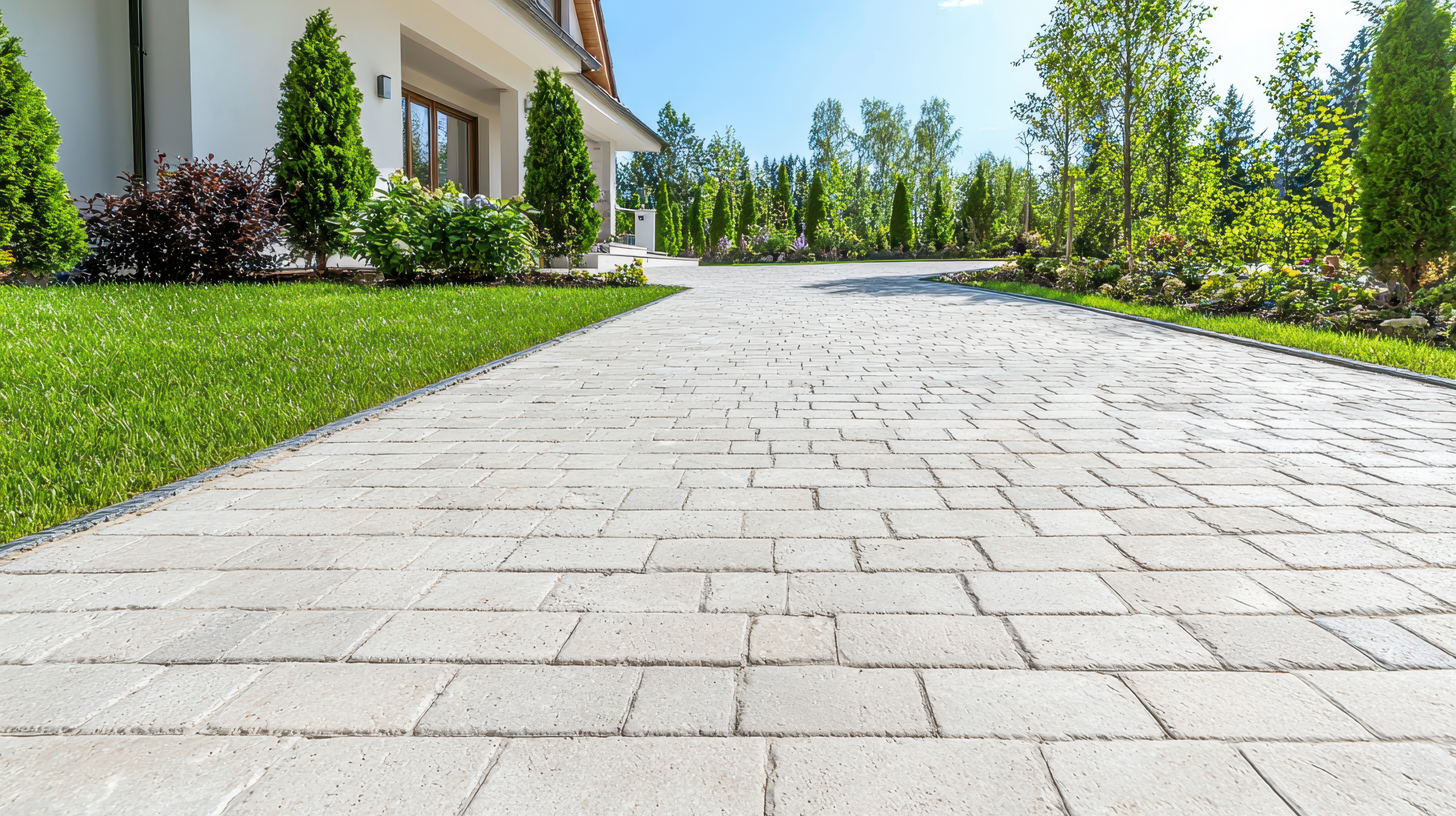 how to put pavers over dirt