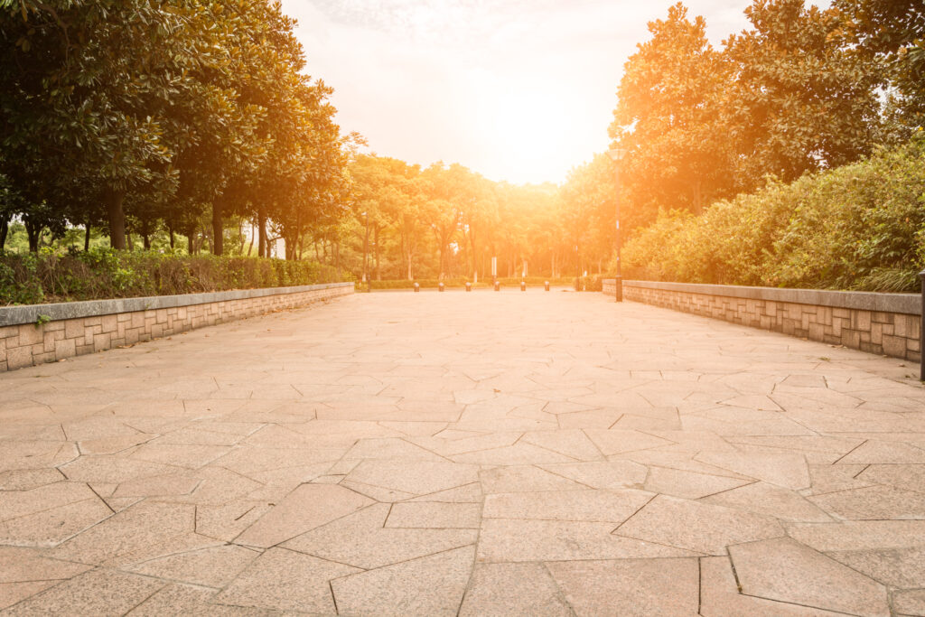 stone walkway ideas