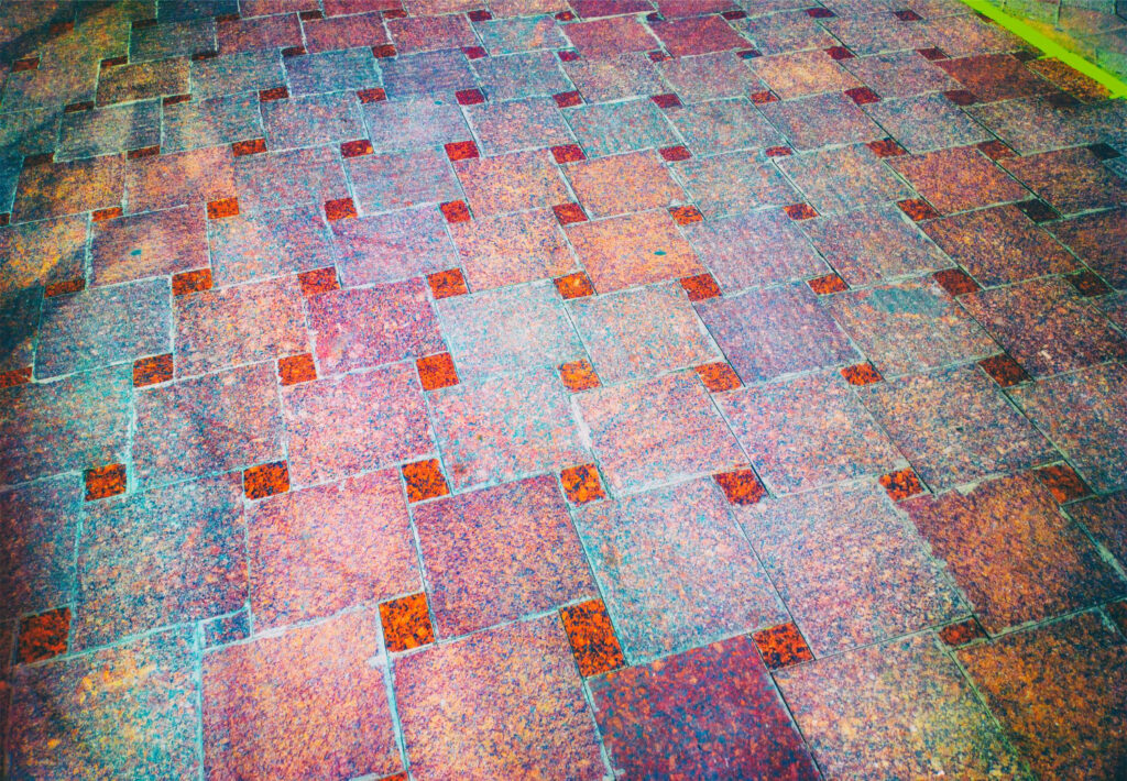 Painting Patio Pavers