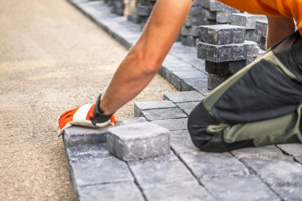concrete pavers