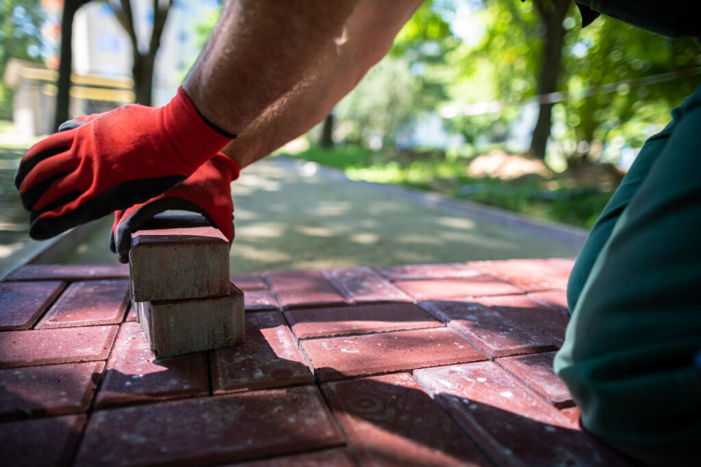concrete pavers