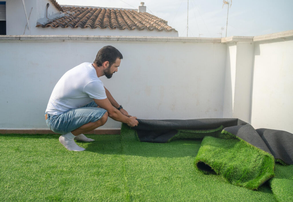 Pet Turf Installation