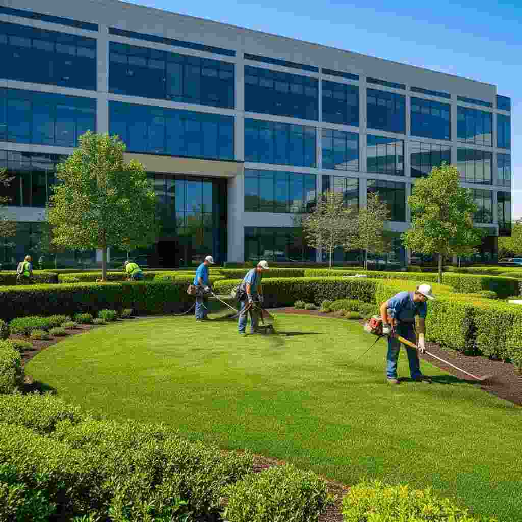 commercial landscaping maintenance plan
